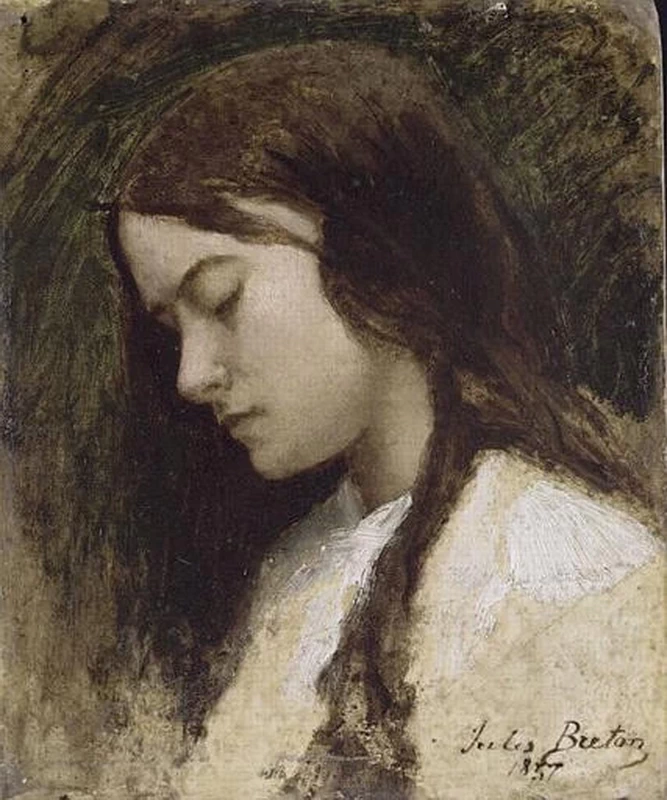 Testa di ragazza - Palais des Beaux, Arts de Lille